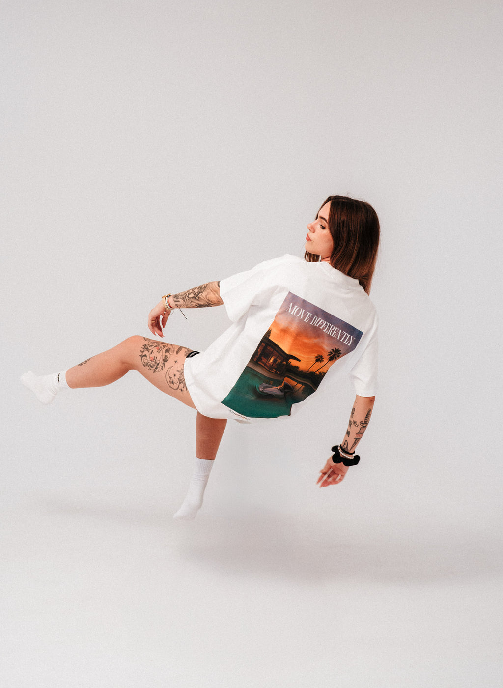 Oversized Move Differently Tee